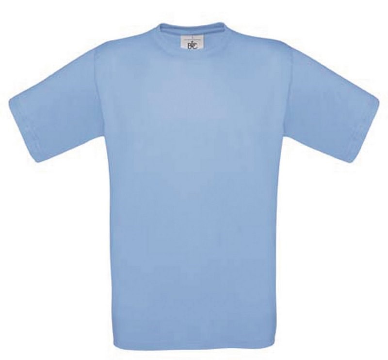B&C Exact 190 / Kids T-shirt - Sky Blue