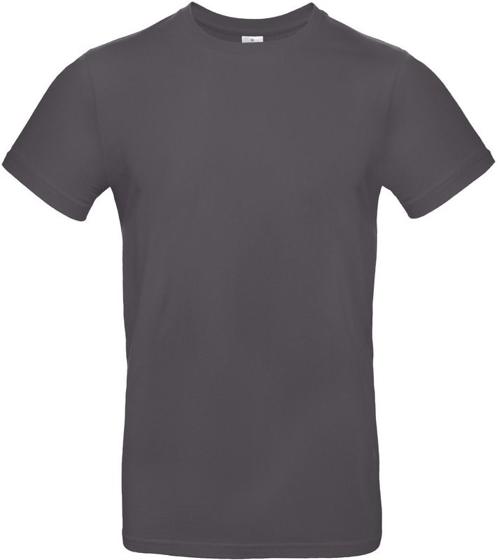 B&C #E190 Men's T-shirt - Dark Grey