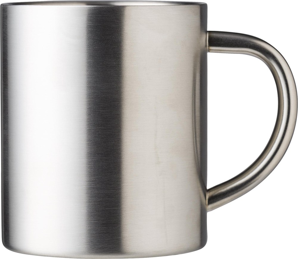 Drinkbeker Braylen | Rvs | 250 ml | Dubbelwandig - zilver