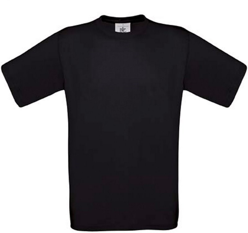 B&C Exact 190 / Kids T-shirt - Black