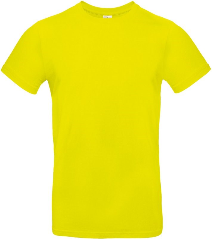 B&C #E190 Men's T-shirt - Pixel Lime