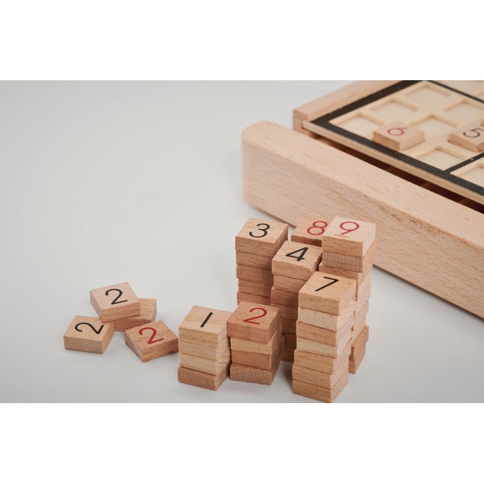 SUDOKU - Houten sudoku bordspel