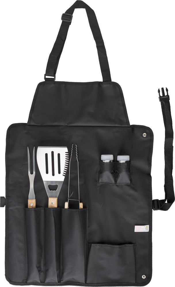 Barbecueset Hugo | Rvs | Schort